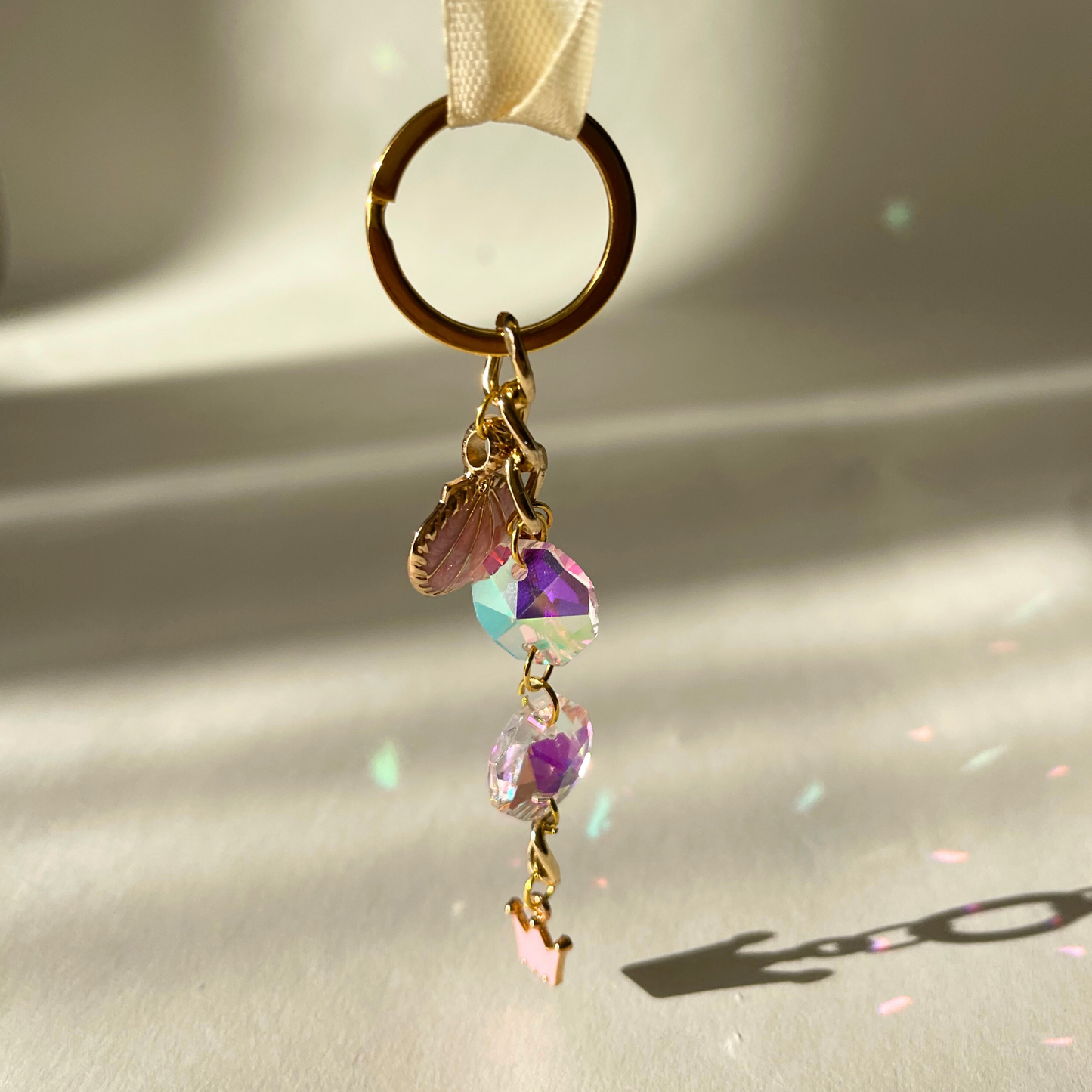 SunGlow- Crystal Crown Charm 👑