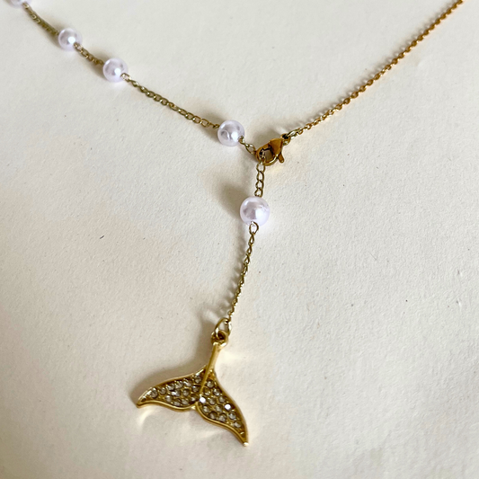 Pearl Mermaid Charm